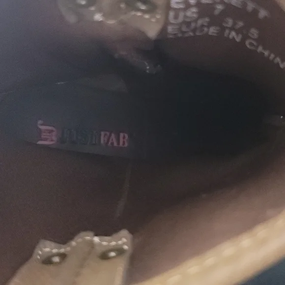 Brown Jusfab Everett boot size 7 - Picture 6 of 6